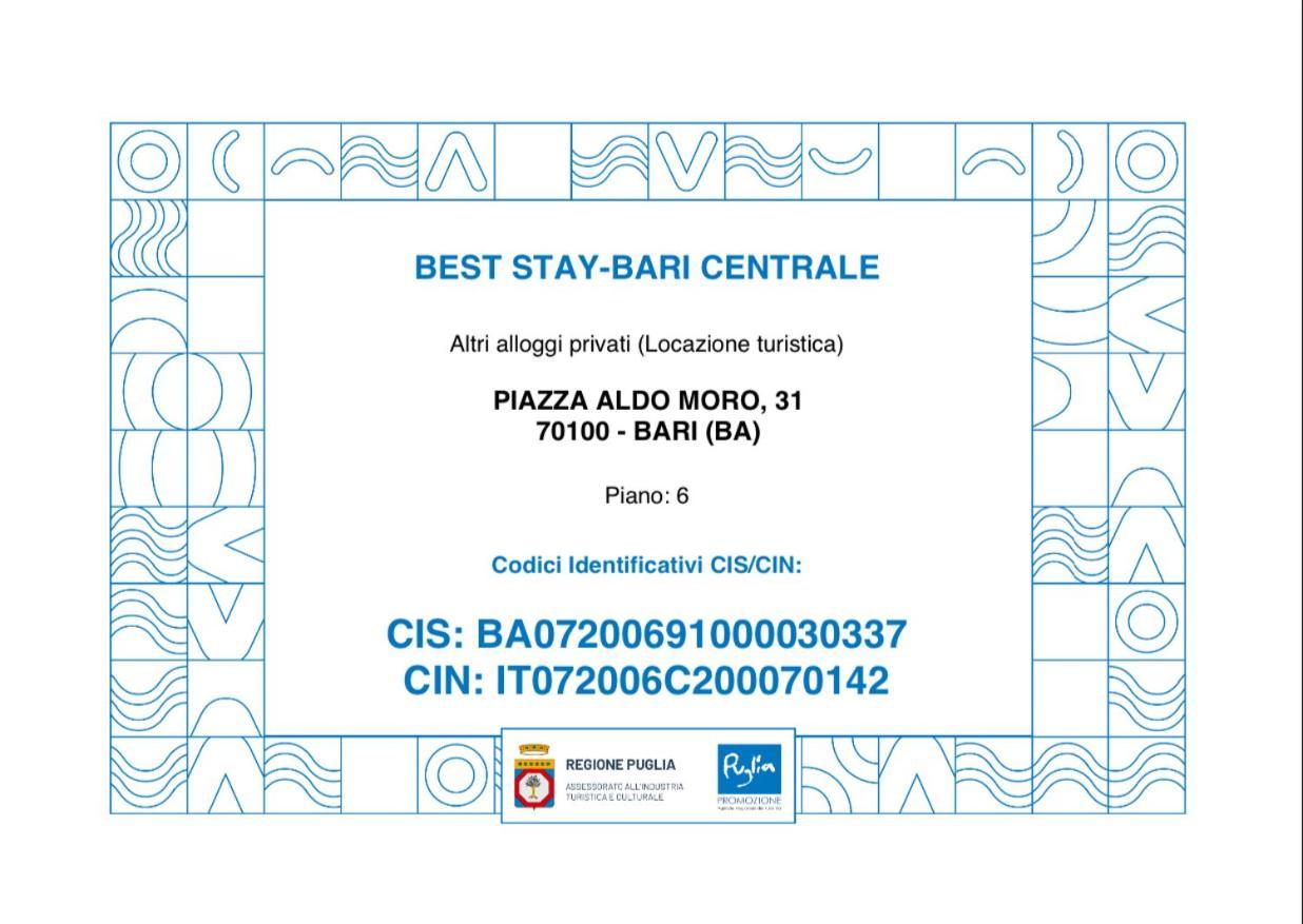 Best Stay - Bari Centrale Bagian luar foto